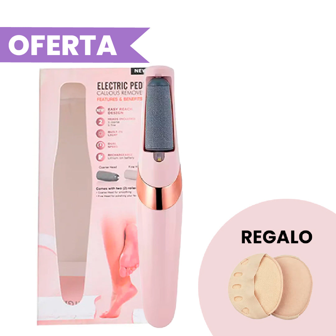 Quita Callos e Impurezas Recargable + Almohadilla de regalo