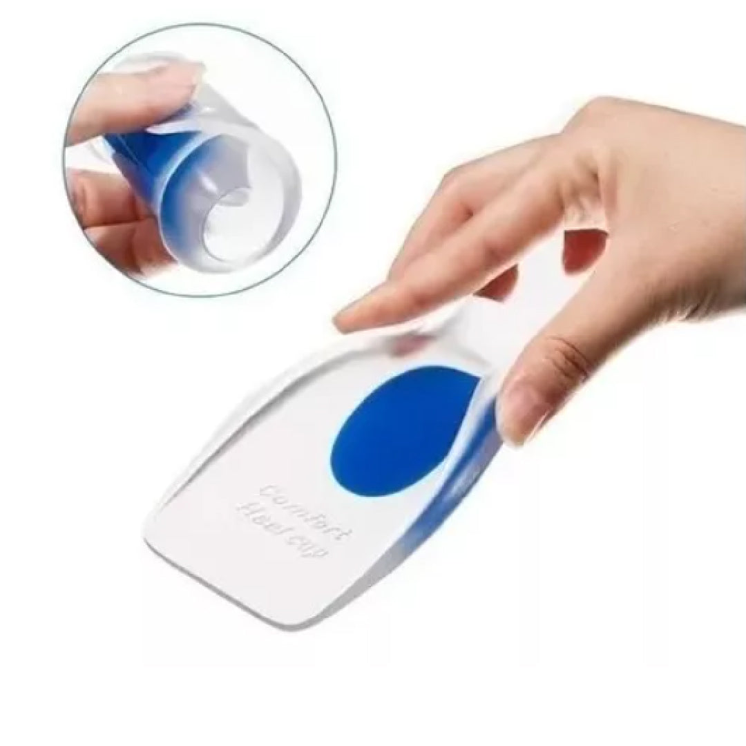 Talonera de Gel Silicona Ortopédica